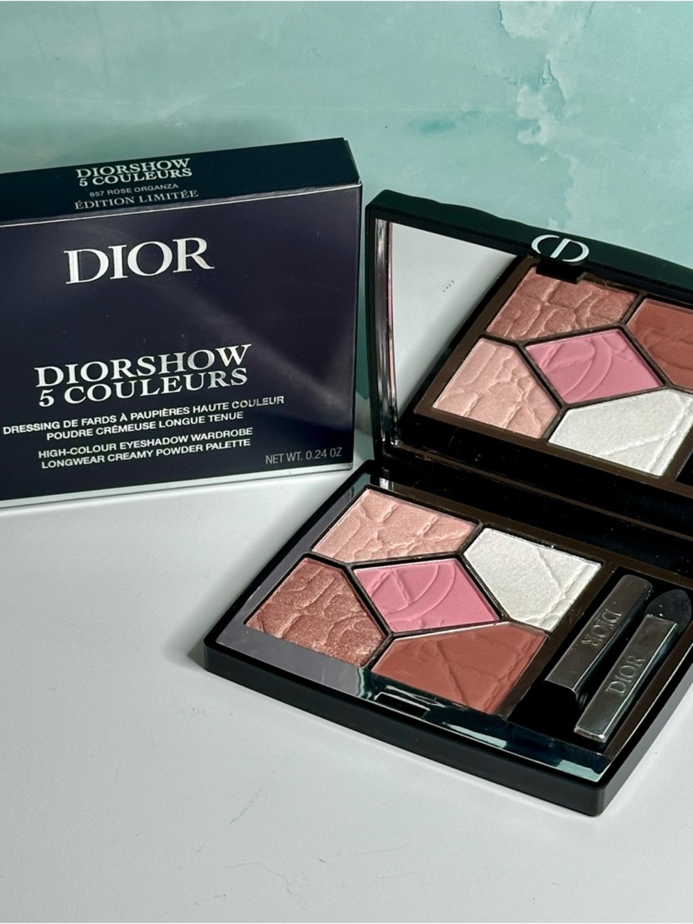 DIOR Diorshow 5 Couleur #857 Rose Organza Eyeshadow Pallet LIMITED EDITION- RARE